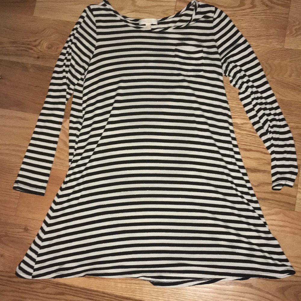 long sleeve t-shirt dress